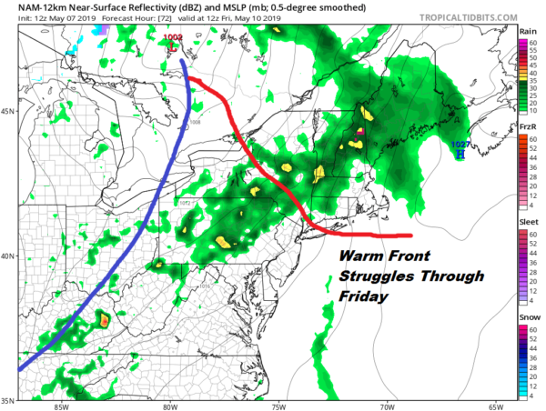 Shower Thunderstorm This Evening Onshore Flow Begins Wednesday
