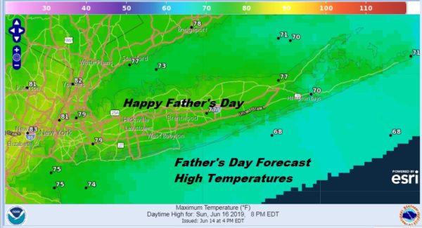 Long Island Father's Day Weekend Looking Good Fishing Boating Golf Tennis Cigars