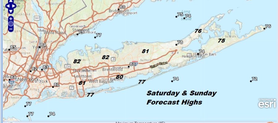 Beach Weekend Long Island Rip Currents High Surf Through Saturday