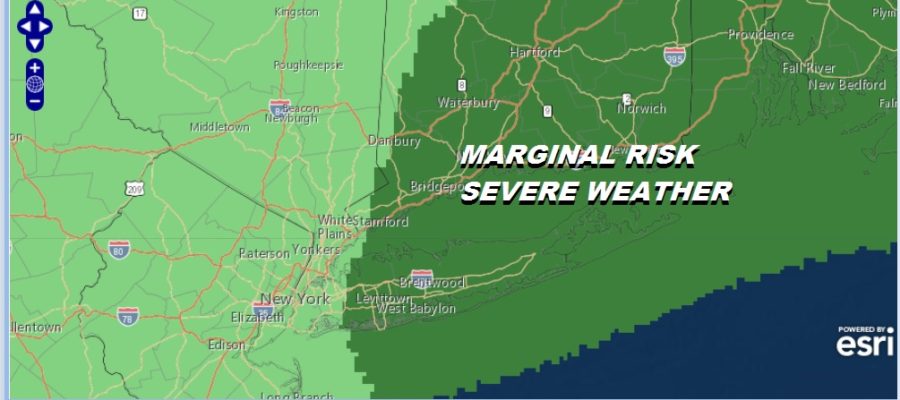 Marginal Risk Severe Weather Long Island Connecticut