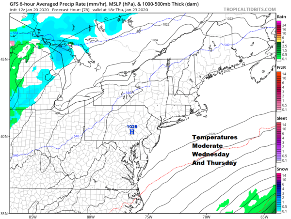 Cold Week Ahead Next Storm System Due This Coming Weekend