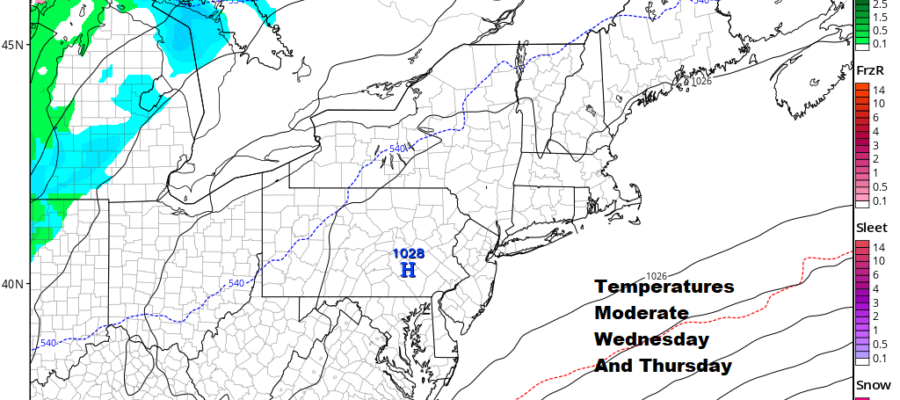 Cold Week Ahead Next Storm System Due This Coming Weekend