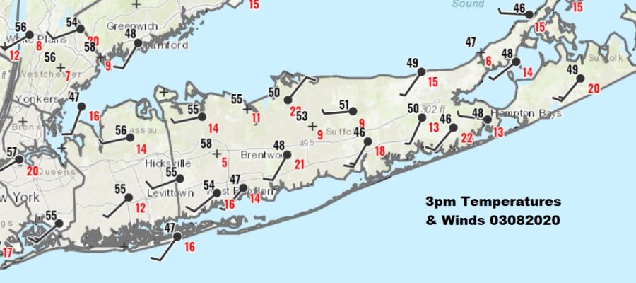 Long Island Sees Springlike Temperatures But Watch The Sea Breeze