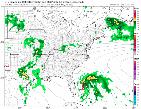 Another Night of Frosts & Freezes Plus Subtropical Storm Possibilities This Weekend